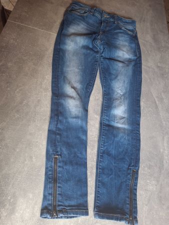 Pantalon jeans bleu taille W26 marque Esprit 99% coton