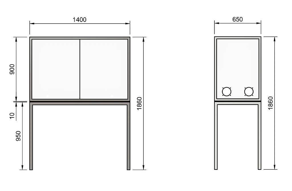 Tutti gli attrezzi: Caisson polycarbonate avec châssis aluminium – Usato da Genève venduto da Edouard.h 4