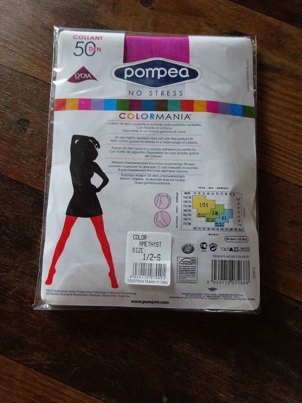 Calze & Collant: Strumpfhose-Colormania/Pompea – Nuovo e nell'imballaggio originale da Rothrist venduto da Mistery1 1