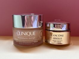 Clinique Moisture Surge & Lancôme Absolue – Luxus-Hautpflege