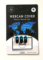 Webcam Abdeckung Schwarz 3-er Pack