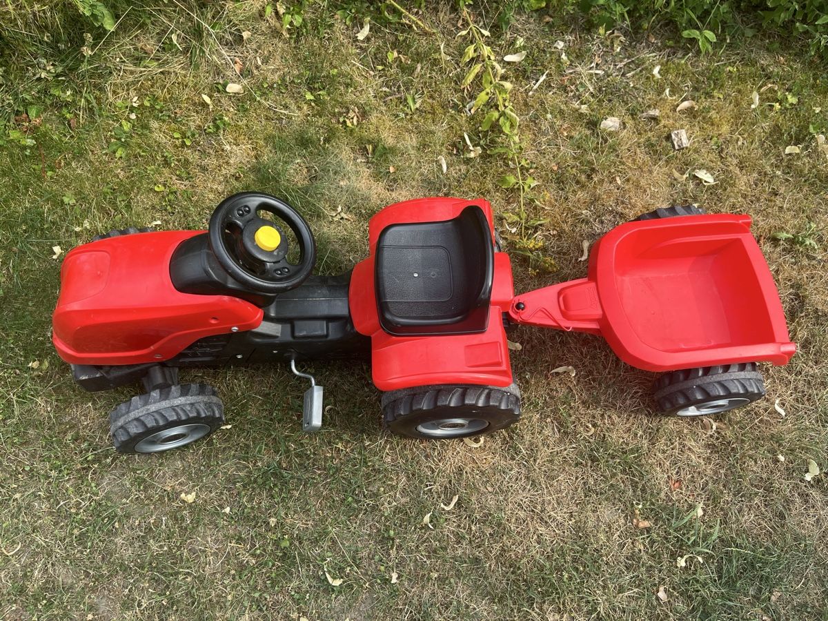 Smoby Veicoli per bambini: Trettraktor mit Anhänger – Usato da Schlieren venduto da kikilina 1