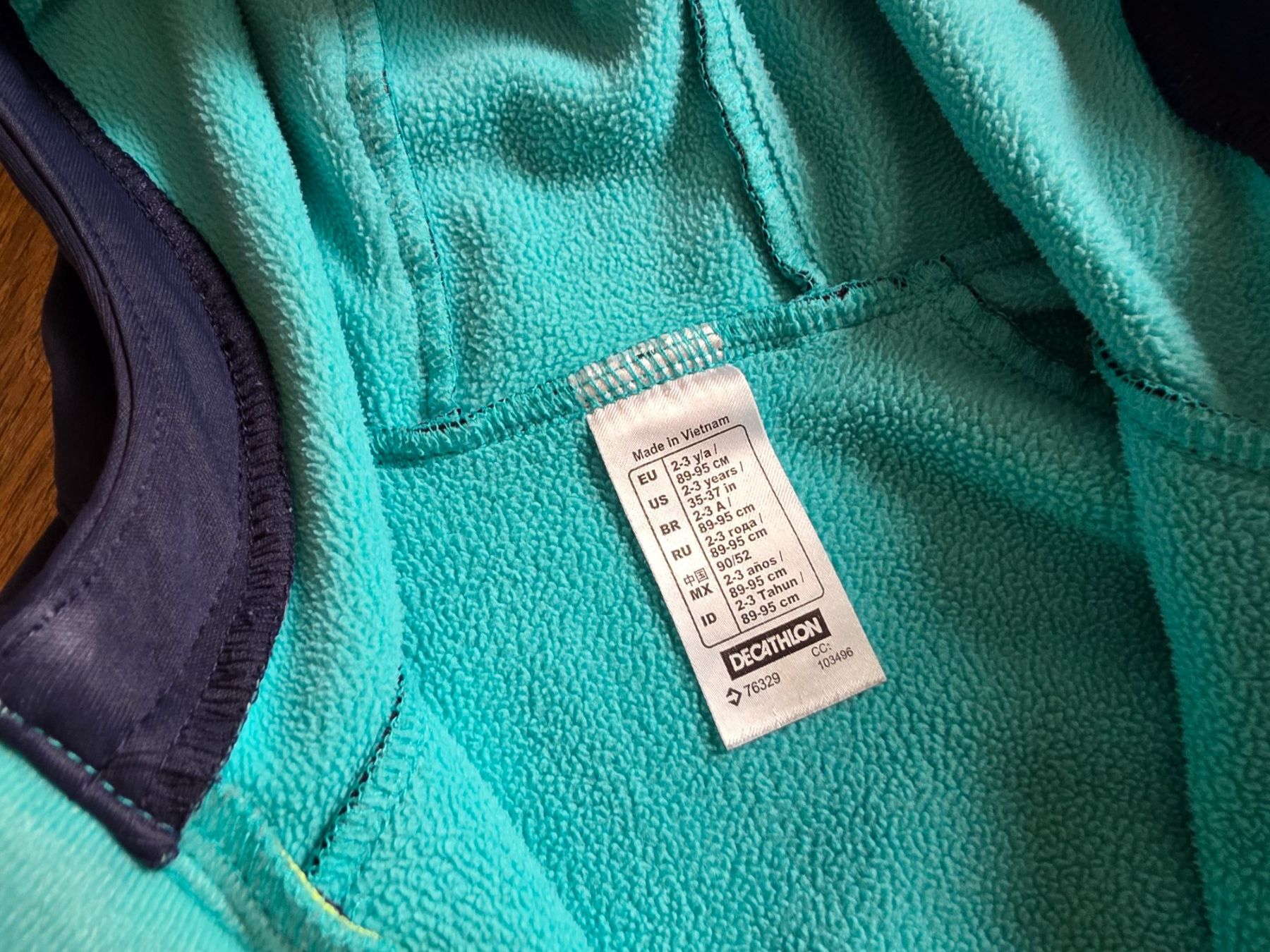 Vestes & Manteaux: Softshell-Wanderjacke Gr. 89-95 cm (2-3 J) – Neuf (Voir description) à Nebikon par Japostyle 3