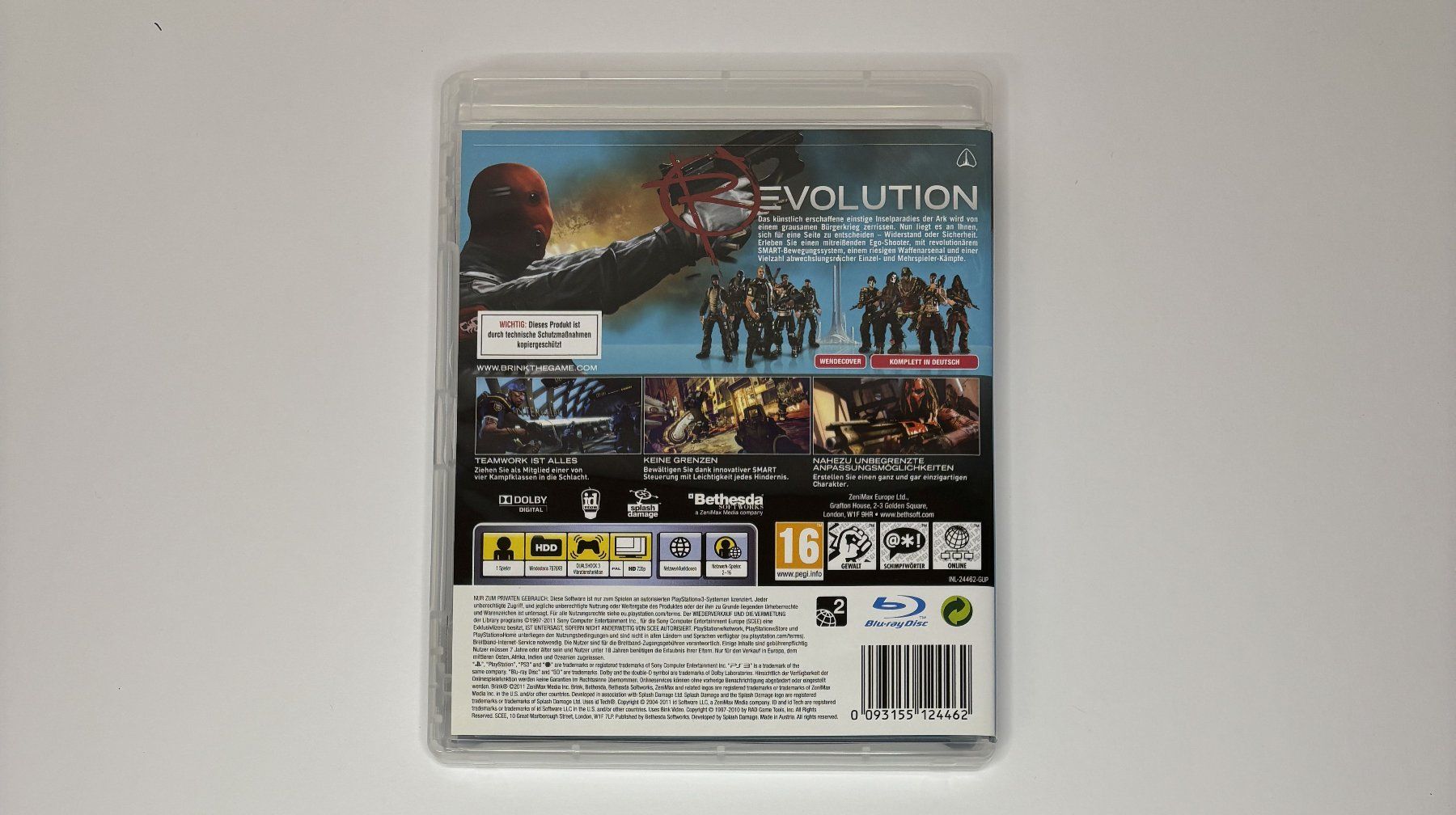 Giochi: PS3 - Brink – Usato da Allschwil venduto da Bullach 2