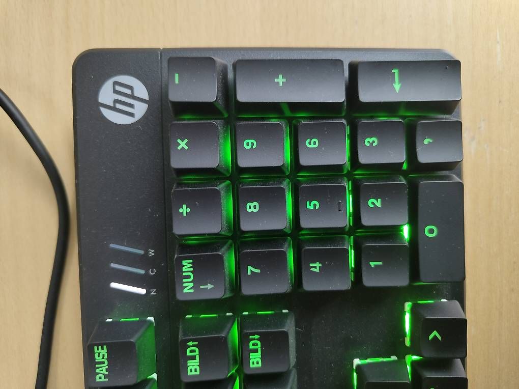 Hewlett Packard Tastiere: HP Pavilion Gaming-Tastatur 550 – Usato da Möhlin venduto da noa_7yk9 4