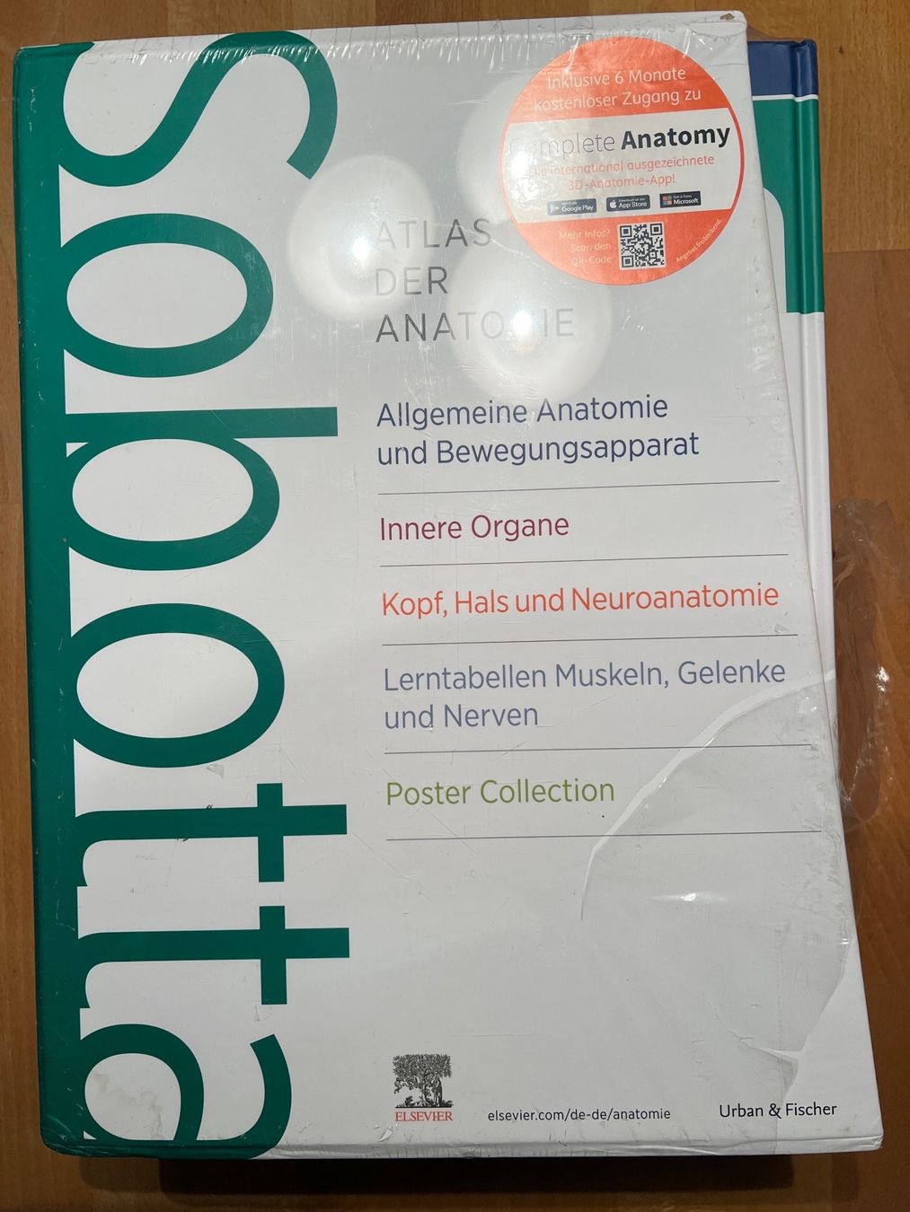 Bücher: Atlas der Anatomie – Neu und originalverpackt aus Winterthur von