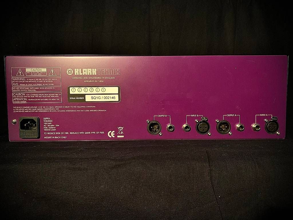 Equalizer: Egaliseur Klark Teknik Square ONE Graphic – Gebraucht aus La Chaux-de-Fonds von Simone1180 1