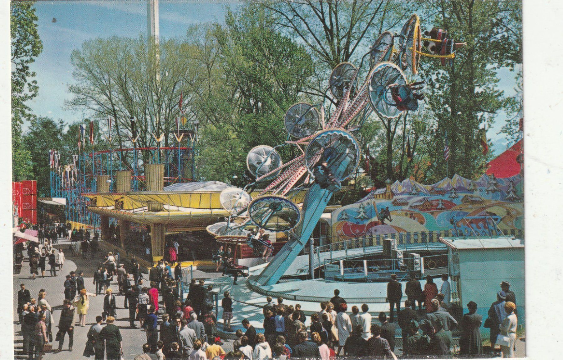 Ansichtskarten: EXPO Lausanne 1964 – Gebraucht aus Lumbrein von made02