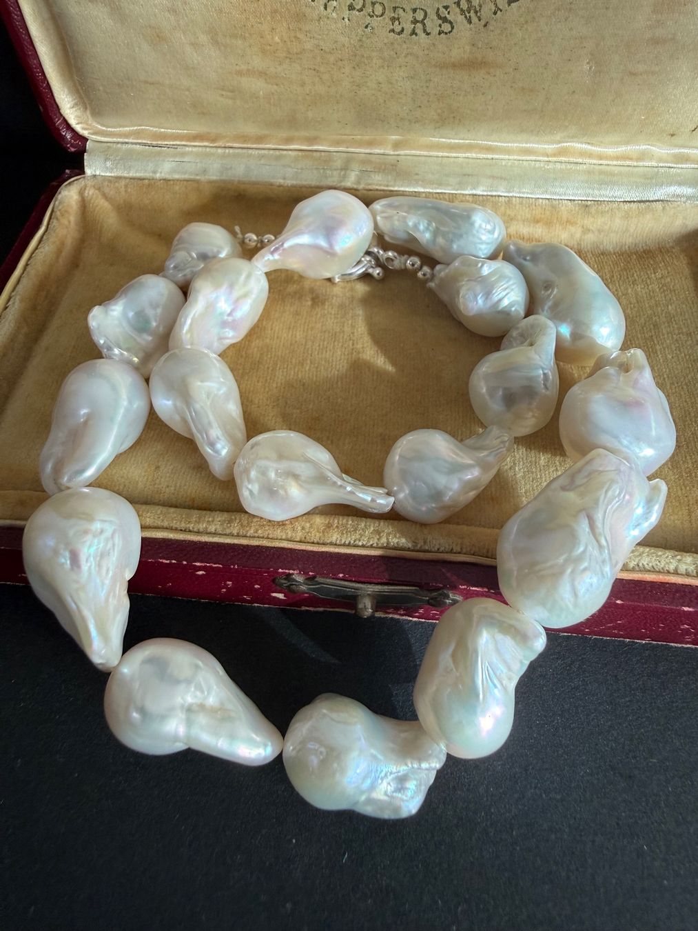 Catenine: Barockperlen Kette mit Silber Verschluss 925 – Usato da Spiegel b. Bern venduto da Rogger72 5