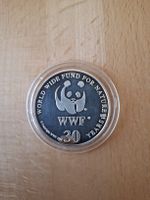 30 Jahre WWF Silbermünze - Grosser Panda PP