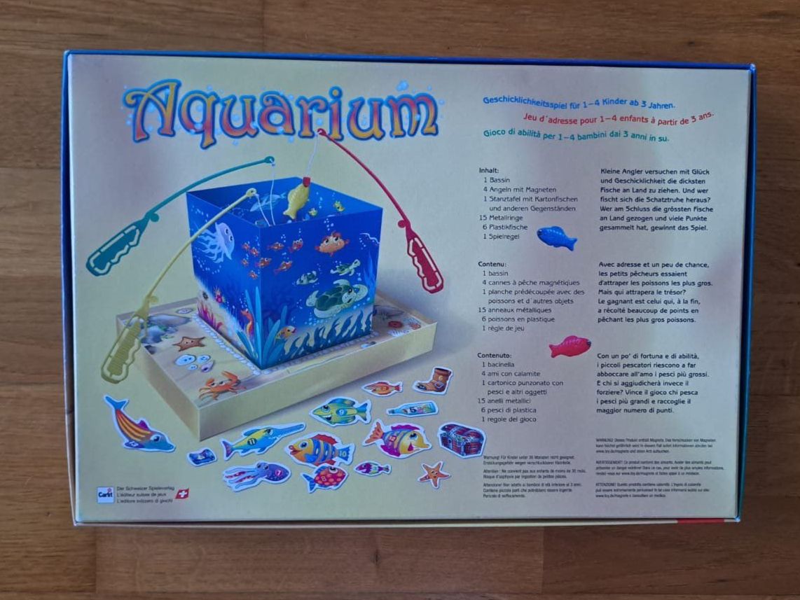 Carlit Giochi: Aquarium Geschicklichkeitsspiel – Usato da Münsingen venduto da BeatGrolimund 1