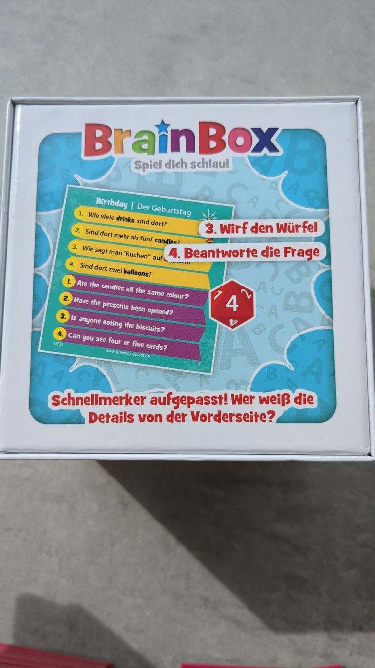 Giochi: BrainBox Lernspiel: Let's Learn English – Usato da Zürich venduto da versolalto 2