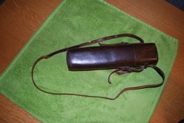 Ledertasche für Zielfernrohr
