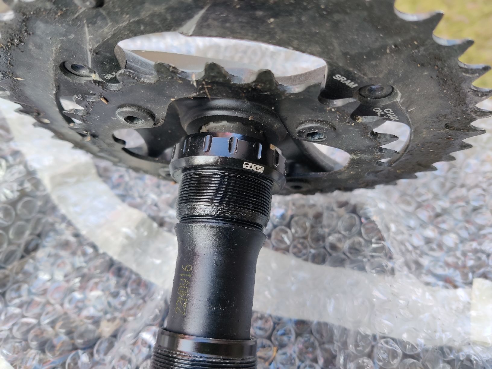 Sram Pezzi di ricambio: SRAM GXP Crankset - Boost - with 42T 10 Spd Chainring – Usato da St. Gallen venduto da inf_kk7r 2