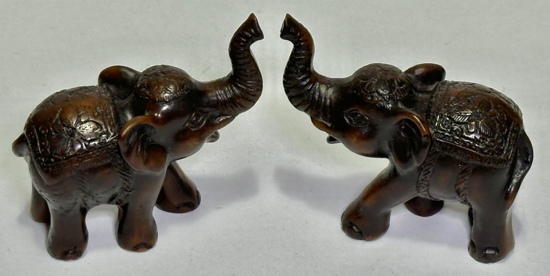 Statuette: Elefantenpaar Stein 6cm hoch – Nuovo (secondo la descrizione) da Riehen venduto da sesambestcoins2004 1