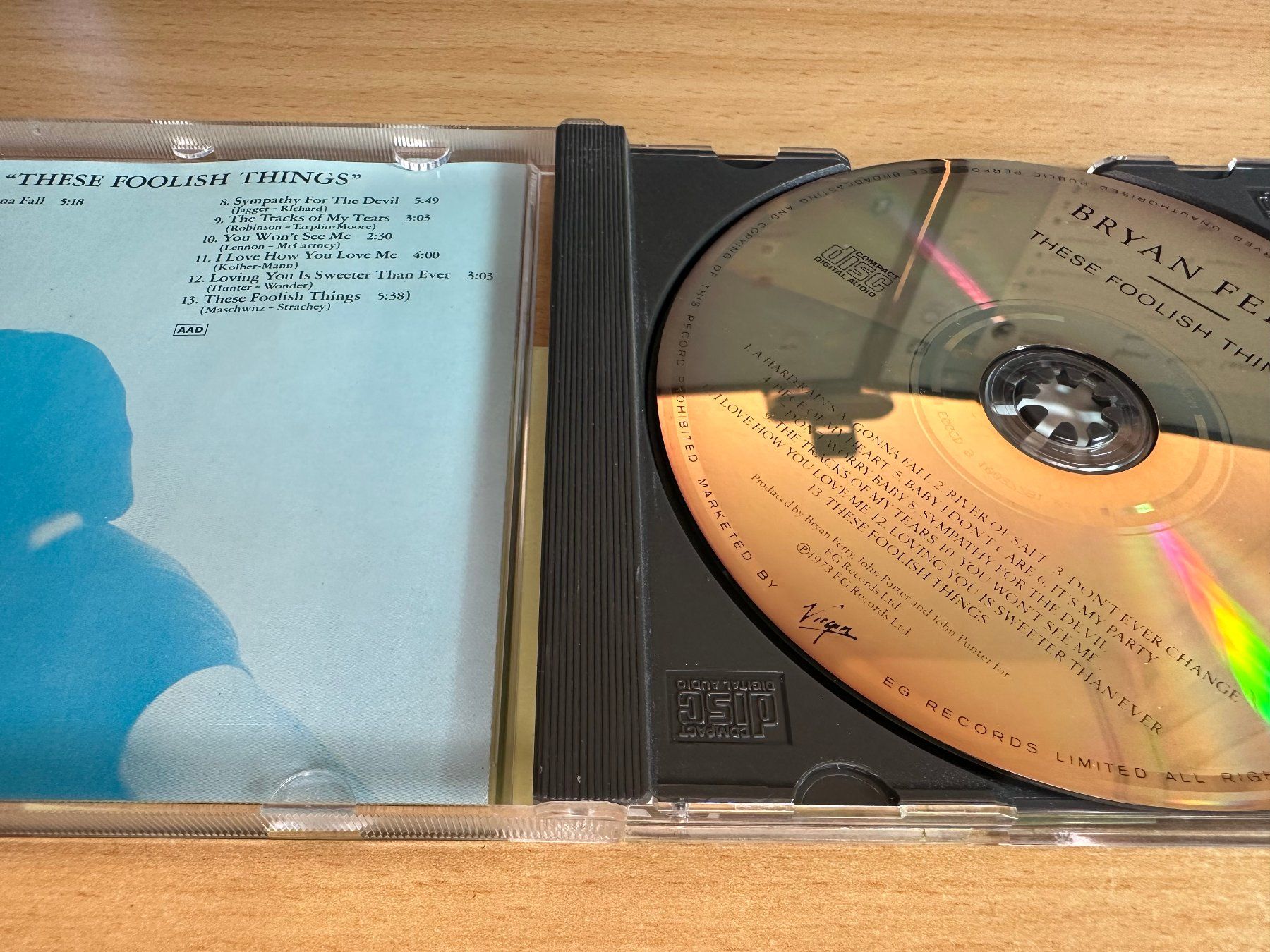 CD: Bryan Ferry – These Foolish Things – Usato da Rikon im Tösstal venduto da Alpenmutz 2
