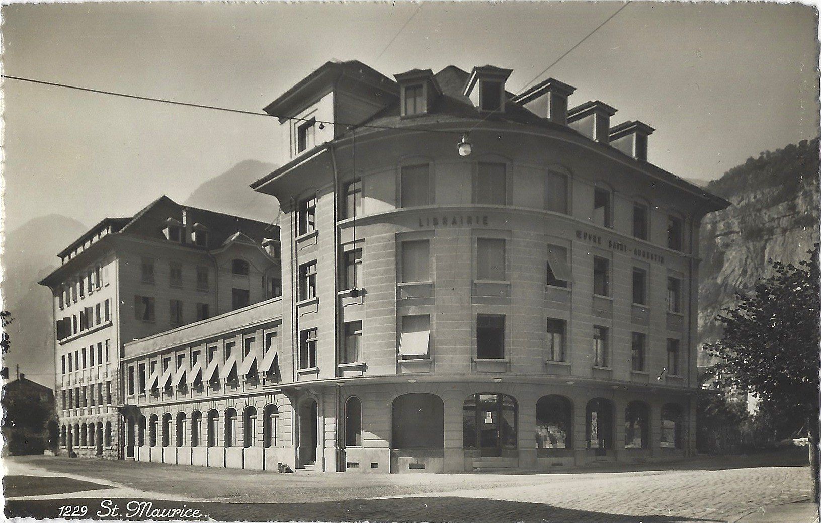 Cartoline postali: 1229  St. Maurice – Usato da Bütschwil venduto da Jackson1A