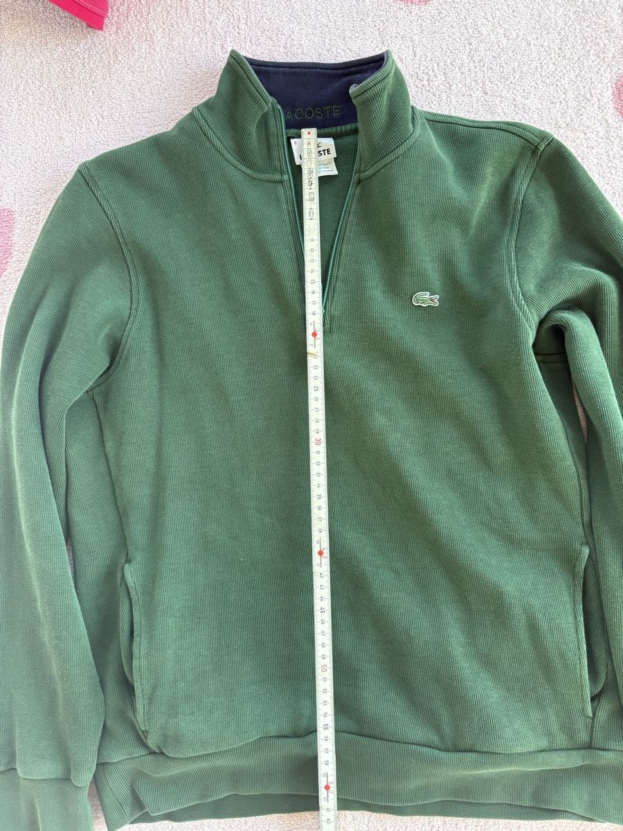 Lacoste Maglioni & Felpe: Lacoste Zip-Pullover Grün Grösse M  Top! – Nuovo (secondo la descrizione) da Langenthal venduto da hih_sfd7 4