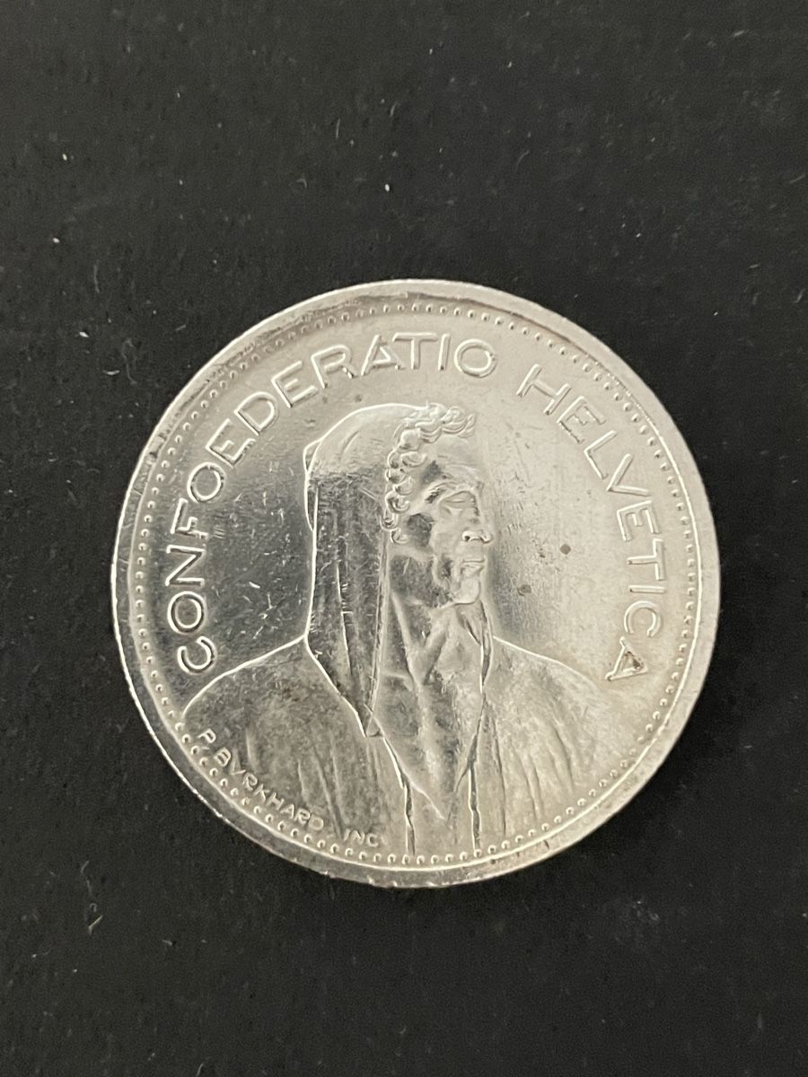 Toutes les monnaies: 5.- Silber CH Jahr 1954 – D'occasion à Meierskappel par Hala03 5