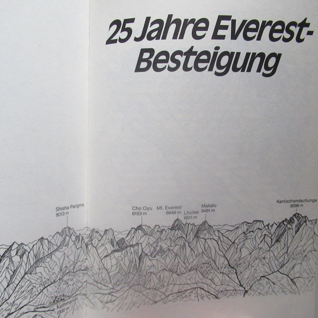 Libri: EVEREST - EXPEDITION ZUM EINDPUNKT – Usato da Moosseedorf venduto da haro01 2