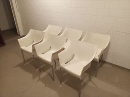 6 Kartell Philippe Starck Stühle