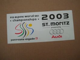 Kleber: FIS Alpine World Ski Championships St. Moritz 2003