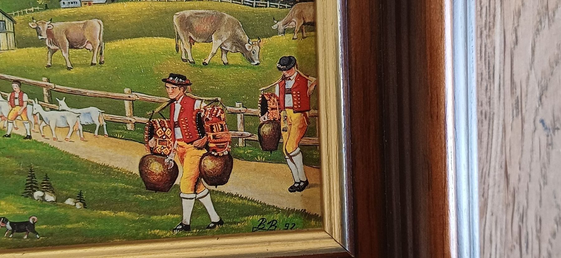 Poster & Bilder: Schönes Appenzeller Bild – Gebraucht aus Flawil von Naphtali 1