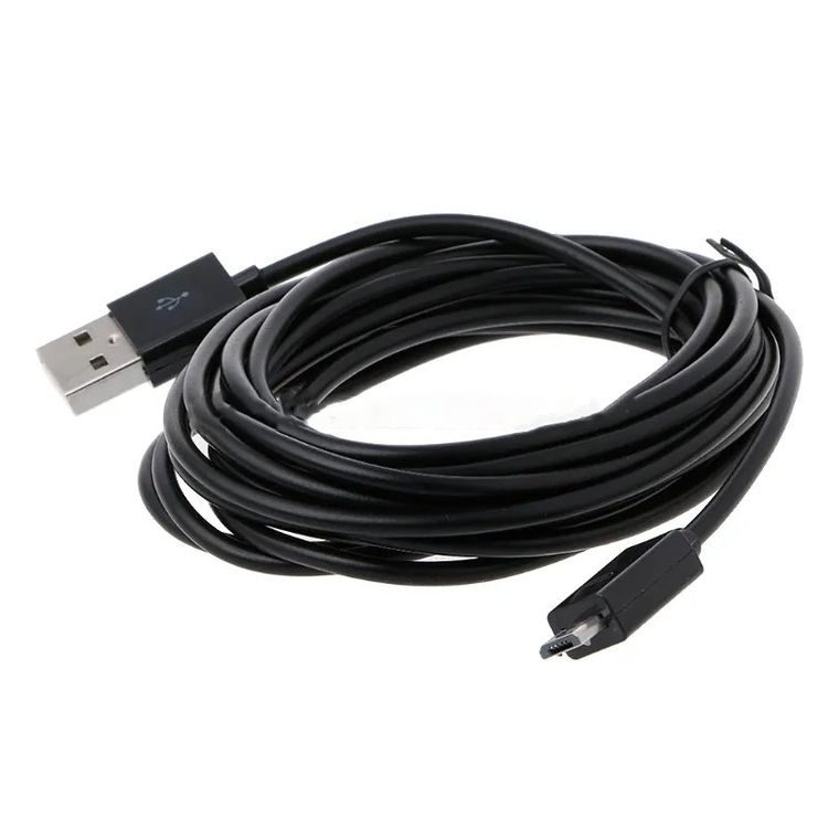 Câble de charge extra long pour manette PS4, chargeur USB sans fil, manette  de jeu, câble de données, 300cm