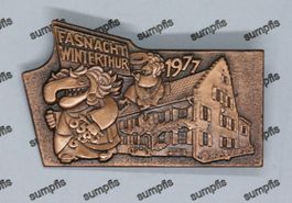 Plakette 1977 Fasnacht Winterthur