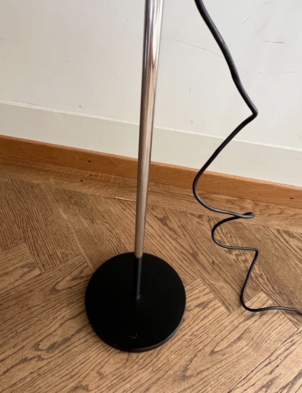 Lampade: Stehleuchte 70er Chrom Stoff verstellbar – Usato da Zürich venduto da Testore 3