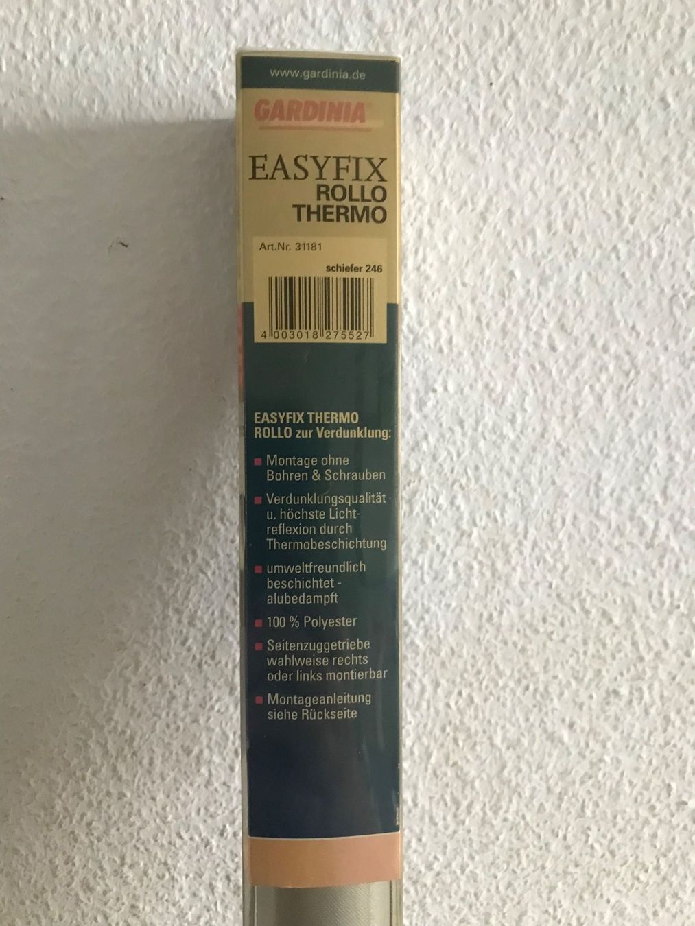Vorhänge: Easyfix Rollo Thermo, Fensterabdeckung – Neu und originalverpackt aus Frauenfeld von Koffer12 4