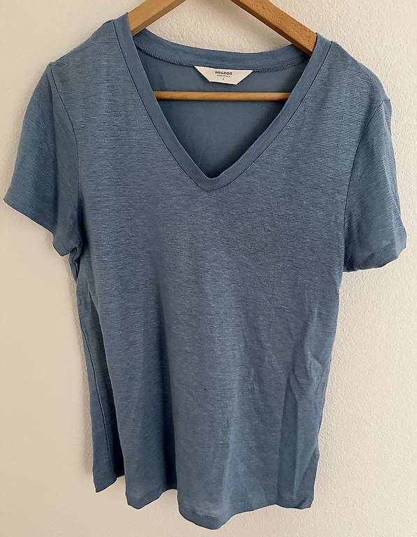 T-shirt: Leinenshirt S – Usato da Alpnach Dorf venduto da rerifeme
