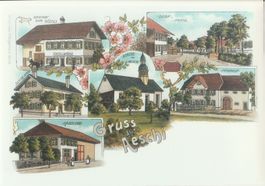 Aeschi b. Solothurn  - (um 1900)