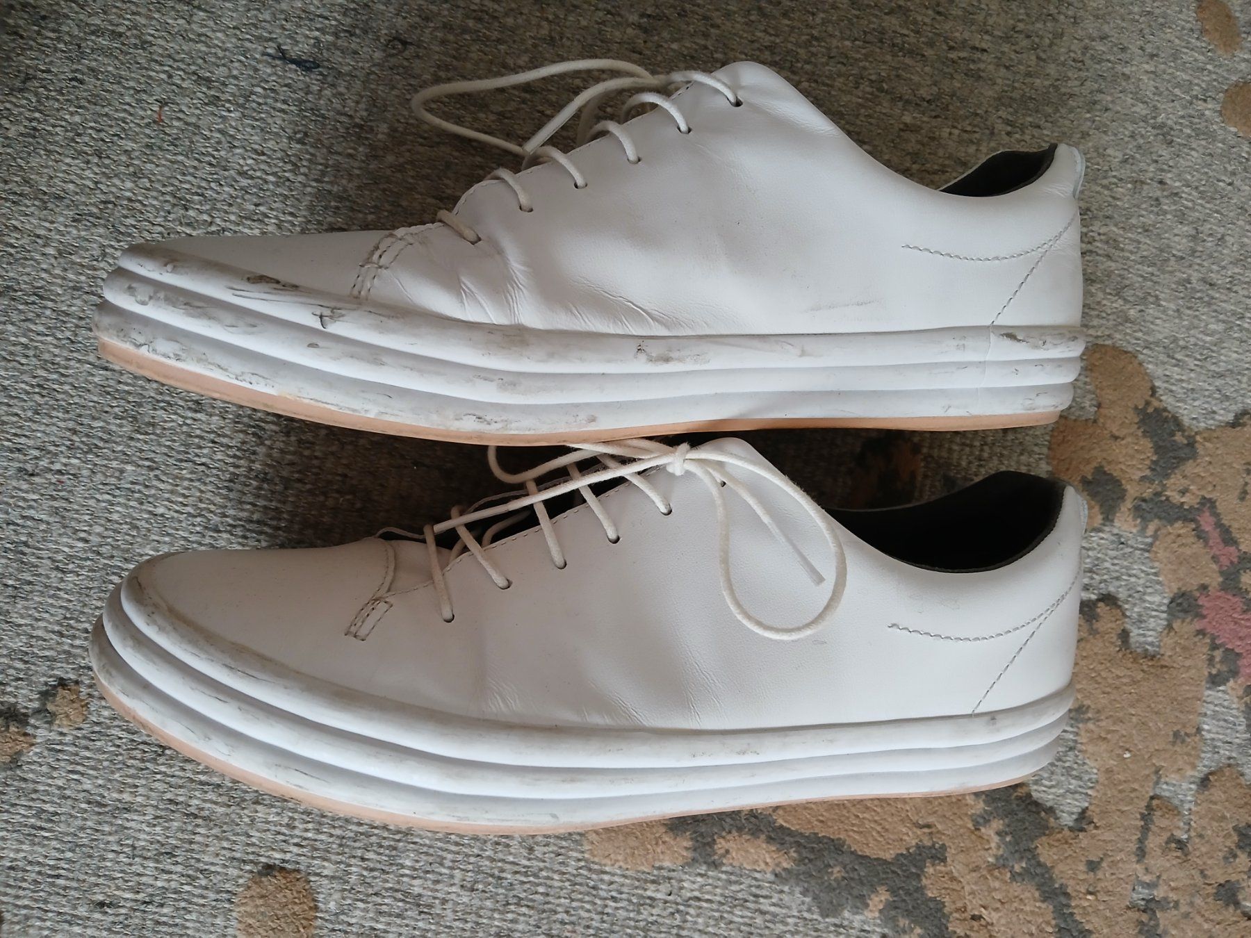 Camper Scarpe da donna: Camper Lederschuhe Gr 40 weiss – Usato da Zürich venduto da ast_8nph 1