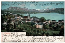 Luzern, gelaufen 1902