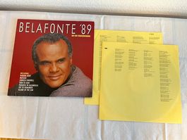 Belafonte '89 LP Schallplatte Vinyl guter Zustand