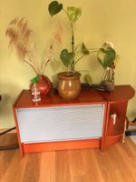 Retro Cabinet with Roll-Top Door+shelf/two components/Ikea