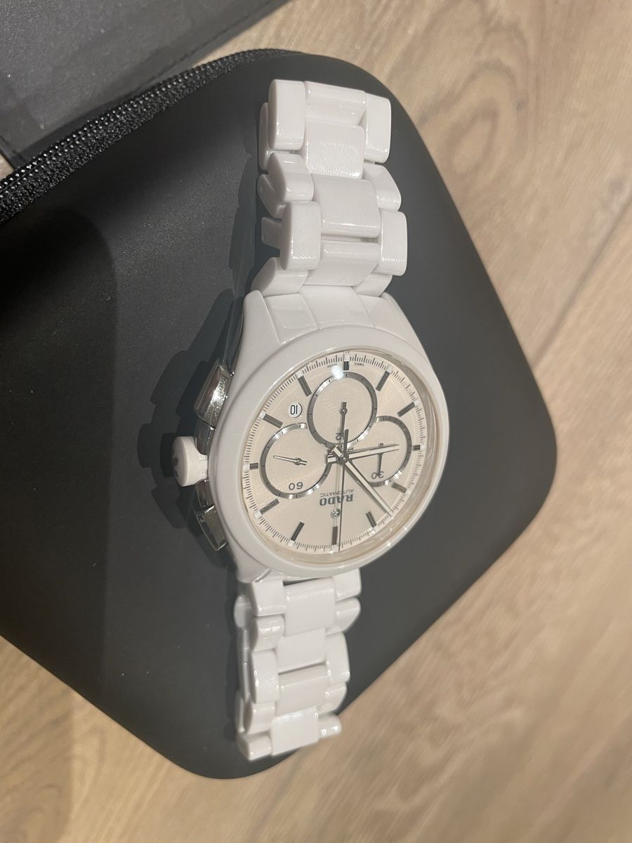 Rado Orologi: Rado HyperChrome Automatic 45mm; full set, ab Service! – Usato da Baar venduto da dieUhrenwerkstatt 7