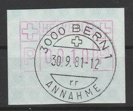 Tutti i francobolli: Abart bei Nr. 3 mit Teildruck – Usato da Oberglatt ZH venduto da Wiedmi6