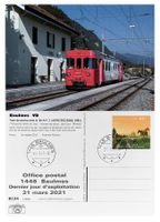 Baulmes Jura-Nord vaudois Post Bahn Be 4/4 Nr.2 TRAVYS YSteC