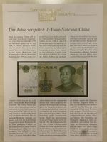 Kuriositäten auf Banknoten China