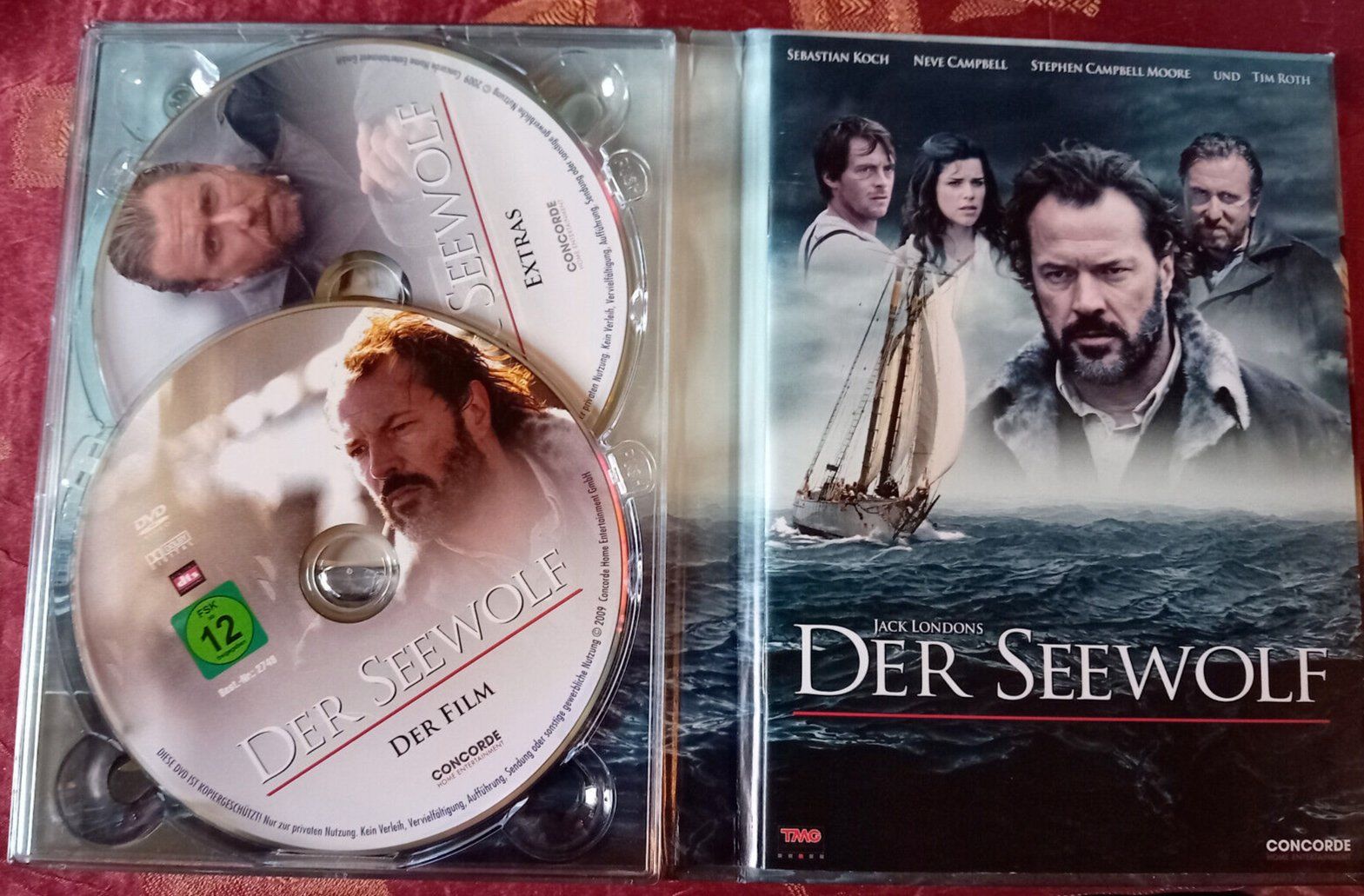 Tutti i DVDs: Der Seewolf  (Jack Londons)      > Doppel-DVD <      De & En – Usato da St.Gallen venduto da elk2023 1