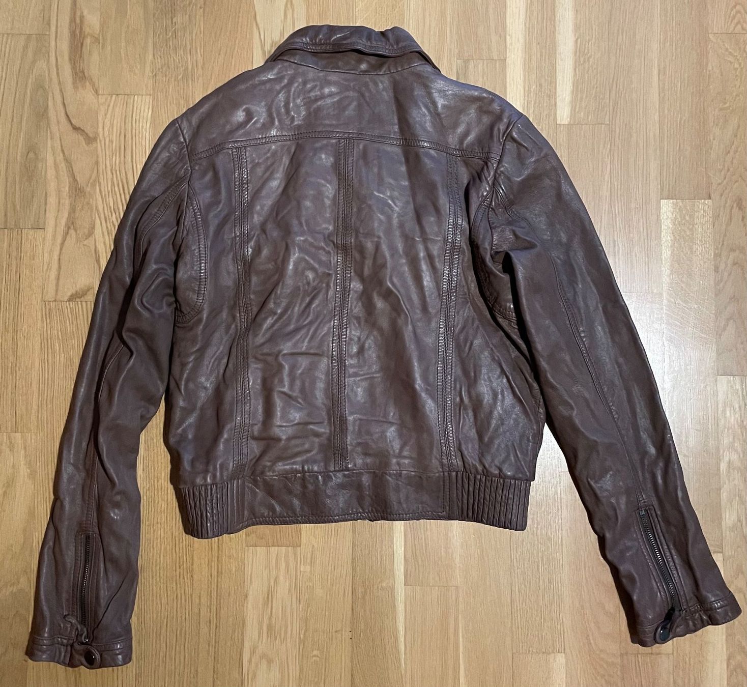 Massimo Dutti Giacche: Lederjacke von Massimo Dutti – Nuovo (secondo la descrizione) da Schaffhausen venduto da London114 3