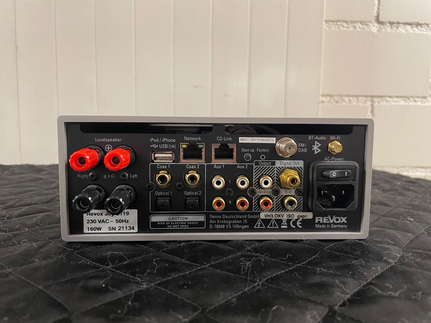 Revox Amplificatori: Revox Joy S119 & Revox Joy control S208 – Usato da Kirchberg SG venduto da EPGaemperle 3