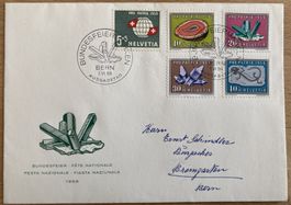 FDC Pro Patria 1959 illustriert, SBK 35 Fr.
