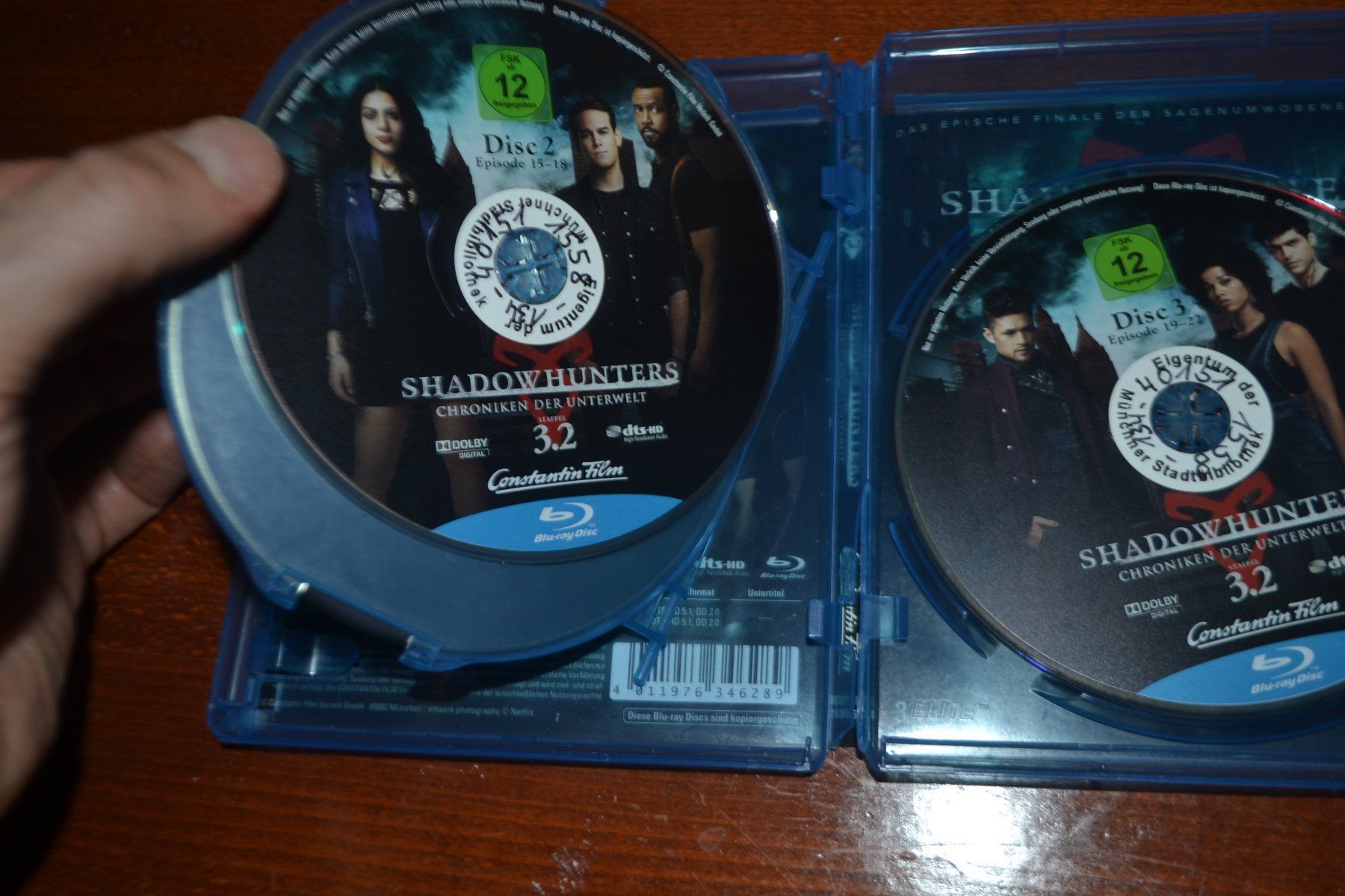 Tutti i DVDs: Shadowhunters Chroniken der Unterwelt 3.2  – Usato da Laupen ZH venduto da chefdom 2