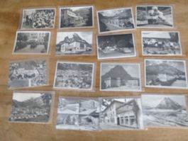 Glarus - etwa 120 alte Ansichtskarten