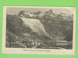 Gletsch le Glacier du Rhône