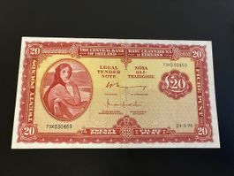 IRELAND REPUBLIC 20 POUNDS 1976