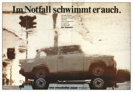 Trabant Postkarte IFA Oldtimer Rarität Sammlerstück DDR